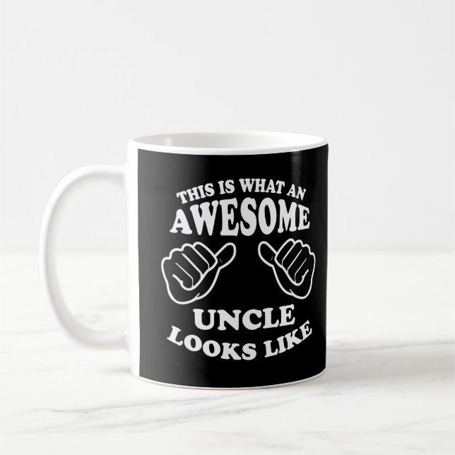 Taza De Café Éste es un qué tío impresionante Looks Like (Izquierda)