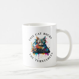 Taza De Café Este gato sacude los tornillos
