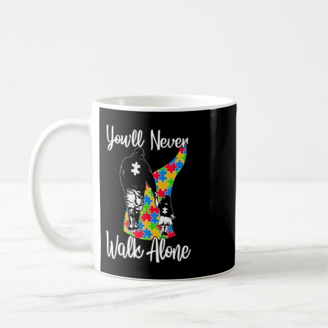 Taza De Café Este hermoso diseño para padre e hija gr (Izquierda)