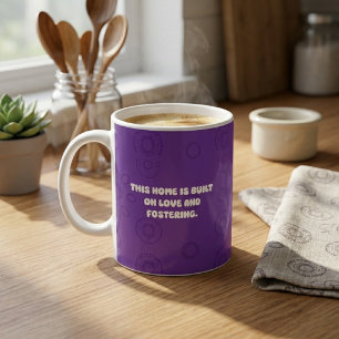 Taza De Café Este Hogar Está Construido Sobre Amor Y Diseño De 