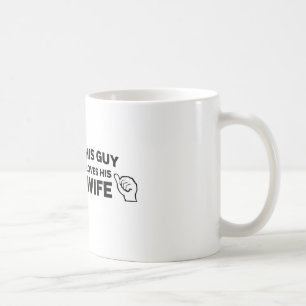 Taza De Café Este individuo ama a su esposa