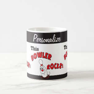 Taza De Café Este jugador de bolos oscila