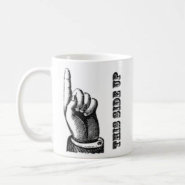 Taza De Café Este lado para arriba (Izquierda)