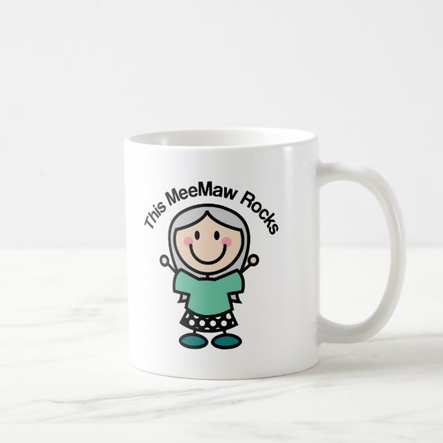 Taza De Café Este Meemaw oscila idea del regalo (Derecha)