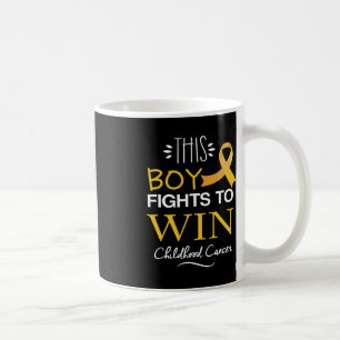 Taza De Café Este niño lucha para ganar la conciencia del cánce