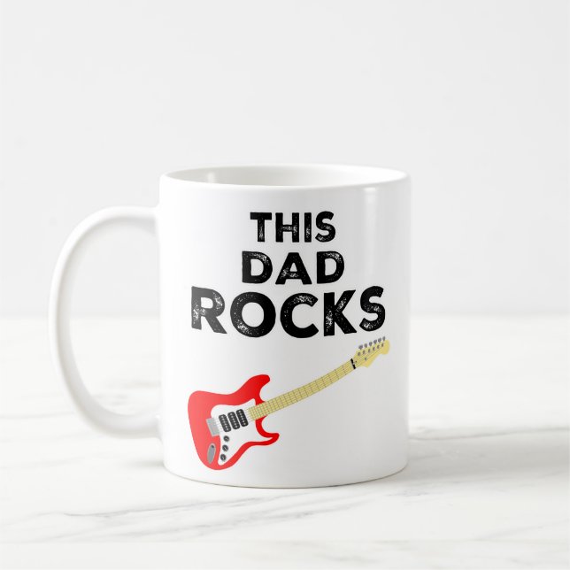 Taza De Café Este papá Rocks (Izquierda)