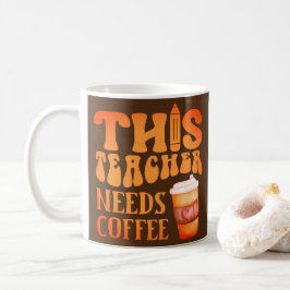 Taza De Café ESTE PROFESOR NECESITA CAFÉ divertido café de prof