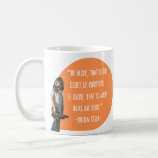 Taza De Café Esté solo Nikola Tesla