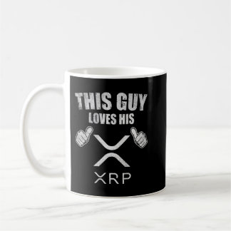 Taza De Café Este tipo ama su Ripple XRP Crypto Coin HODL