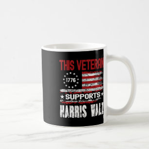 Taza De Café Este veterano apoya a Harris Wheimer 2024 American