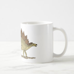 Taza De Café Estegosaurio de Dinosaurio Jurásico