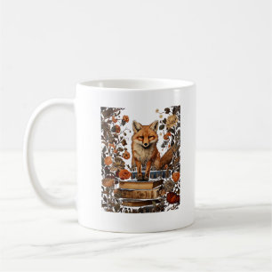Taza De Café Estética Cottagecore Con Libro Lindo Goblincore Mi