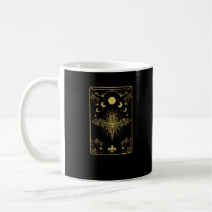 Taza De Café Estética Cottagecore Hongo Polilla Goblincore Aca