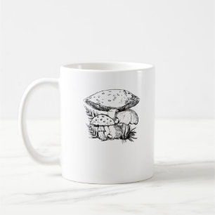 Taza De Café Estética de Cottagecore Lindo Hongo Hongos Goblinc