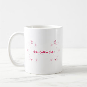 Taza de café estética femenina