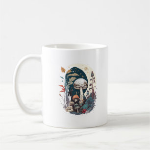 Taza De Café Estética Goblincore y Cottagecore Botánica de Hong
