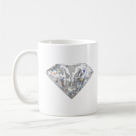 Taza De Café Estética mínima de espuma de diamante
