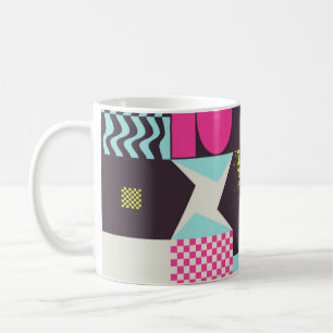 Taza De Café Estética neomoderna del diseño del brutalismo post