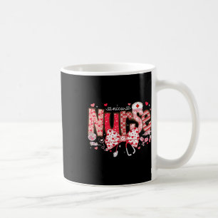 Taza De Café Estetoscopio de enfermera Nicu lazo coqueto corazó