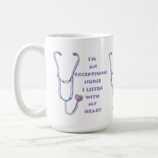 Taza De Café Estetoscopio enfermera excepcional 