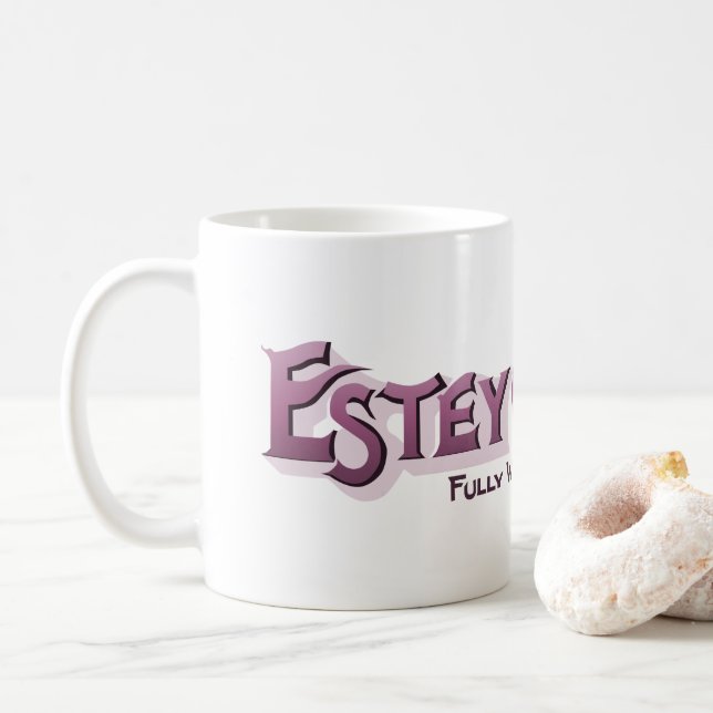 Taza De Café Estey Organ Logo Mug (Con donut)