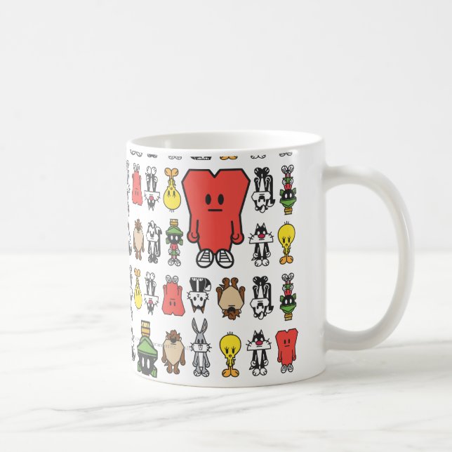 Taza De Café Estilizar TWEETY™ y amigos (Derecha)
