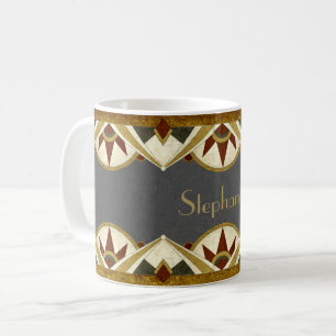 Taza De Café Estilo Art Déco Personalizado