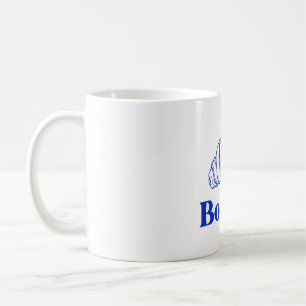 Taza de café estilo café francés Bonjour Croissant