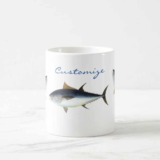 Taza De Café Estilo de atún biológico Thunder_Cove (Centro)