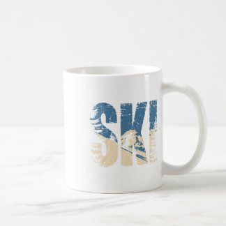 Taza De Café Estilo de esquí genial de esquí Esquiador alpino M