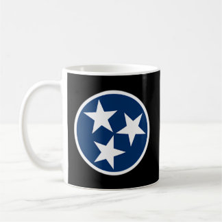 Taza De Café Estilo de estado de la bandera de Tennessee