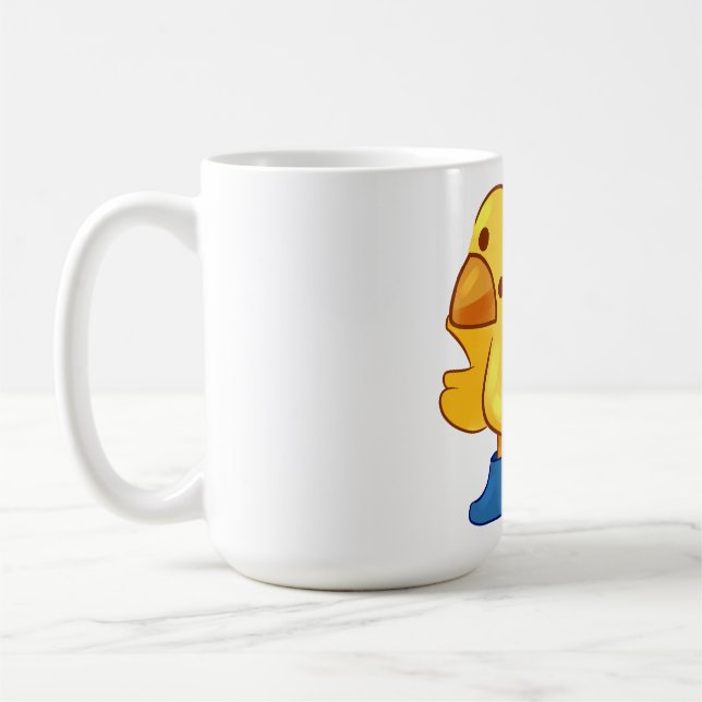 Taza De Café Estilo de la caricatura del pato animal (Izquierda)