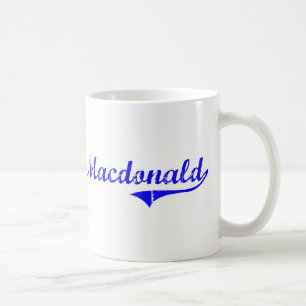 Taza De Café Estilo de la obra clásica del apellido de