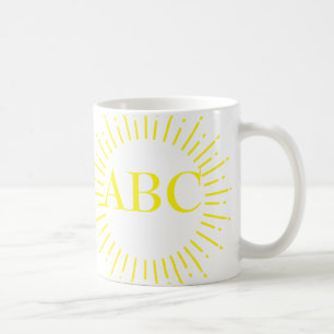Taza De Café Estilo de la vendimia Personalizado de ráfaga de
