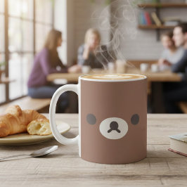 Taza De Café Estilo de personaje suave y lindo