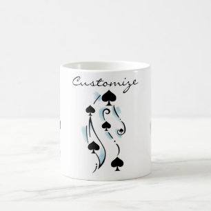 Taza De Café Estilo de tatuaje de espadas negras Thunder_Cove