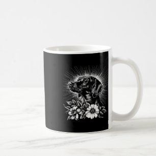 Taza De Café Estilo de tatuaje retro Dachshund Perro Lover _1