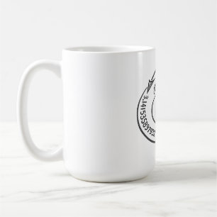 Taza De Café Estilo de tiza Símbolo Pi con dígitos – Día de Pi