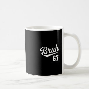 Taza De Café Estilo de venta Bruh Número 67 Deportes Hermano Sl