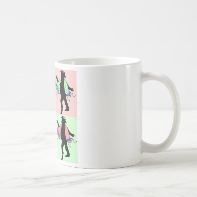 Taza De Café Estilo del rabino del baile (Derecha)