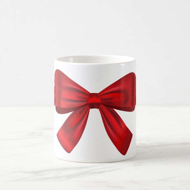 Taza De Café Estilo elegante del arco rojo (Centro)