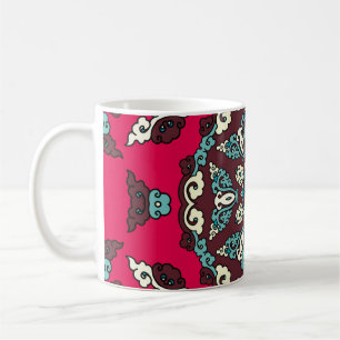 Taza De Café Estilo étnico, textura decorativa vintage sin cost