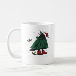Taza De Café Estilo gráfico divertido Merry F Caw F