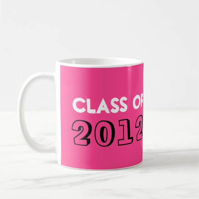 Taza De Café Estilo independiente dibujado en clase de graduaci (Izquierda)