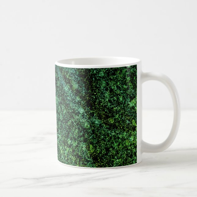 Taza De Café estilo marrón verde (Derecha)