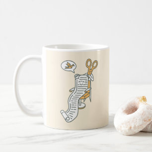 Taza De Café Estilo Origami, Por Favor