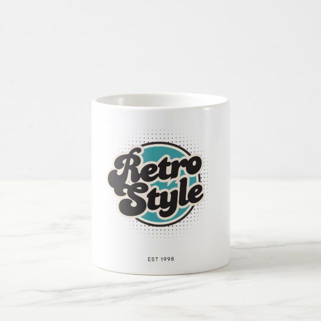 Taza De Café Estilo retro (Centro)