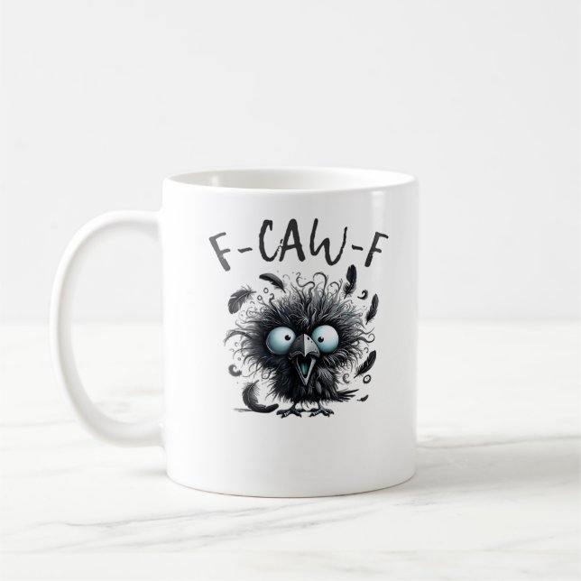 Taza De Café Estilo Retro Clásico F Caw F (Izquierda)