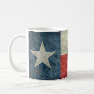 Taza De Café Estilo retro del vintage de la bandera del estado