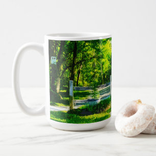 Taza De Café Estilo Retro Naturaleza Imagen Mug